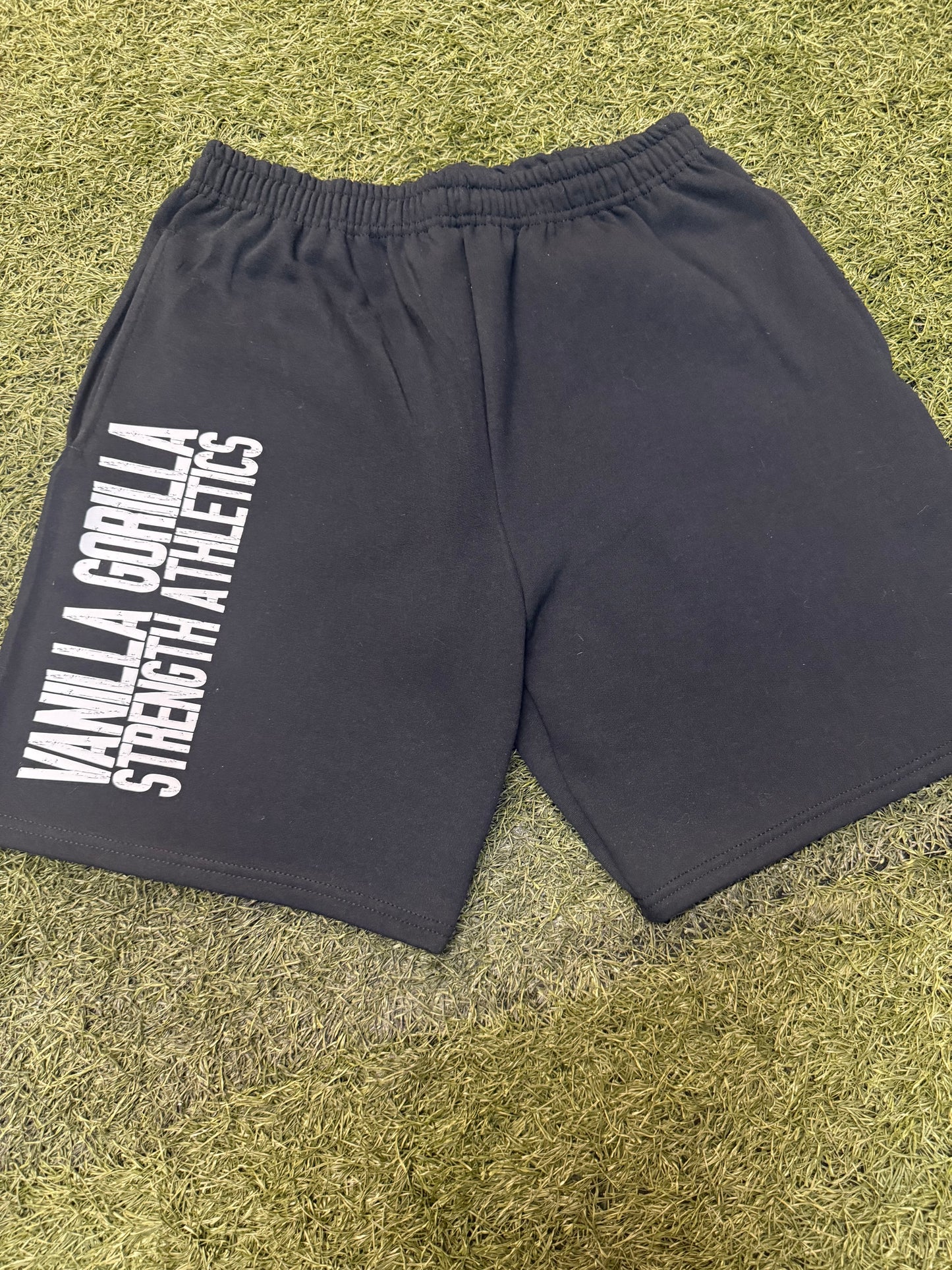 Distressed VG shorts