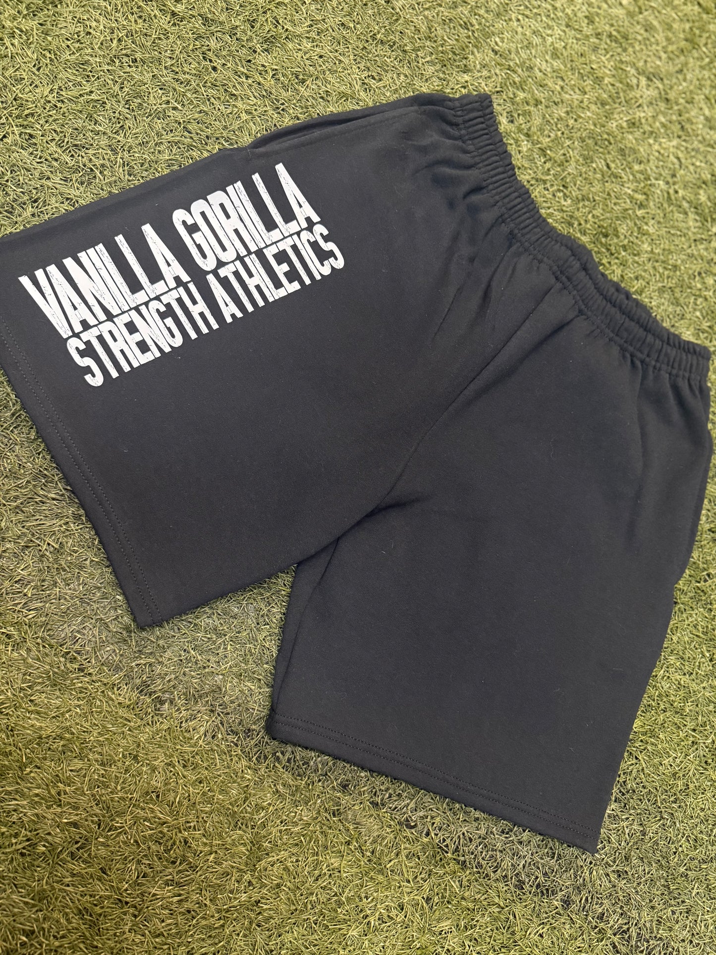 Distressed VG shorts