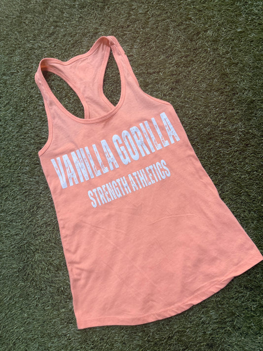 Womens Tank Top- Peach