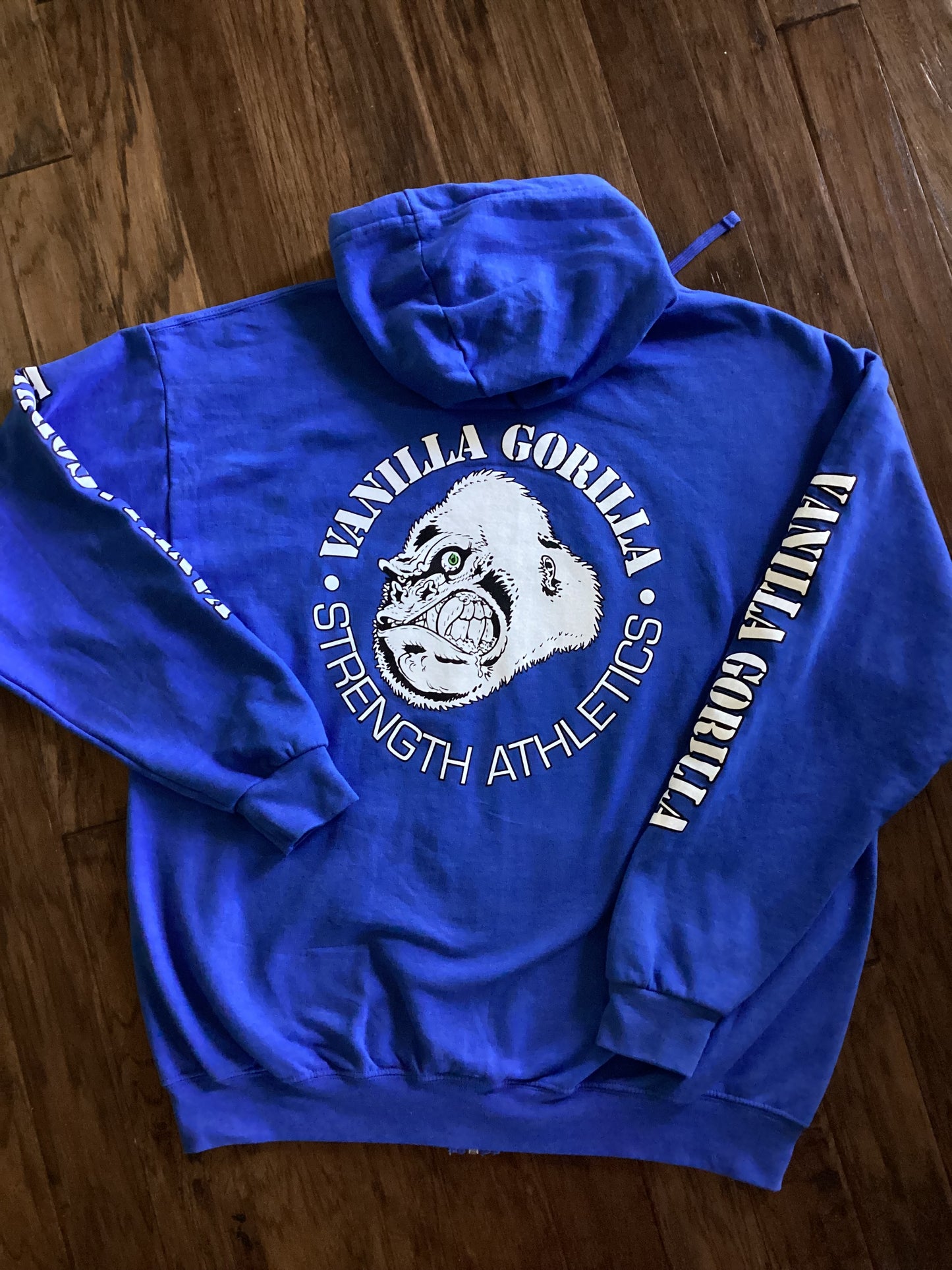 Blue Logo Zip Up