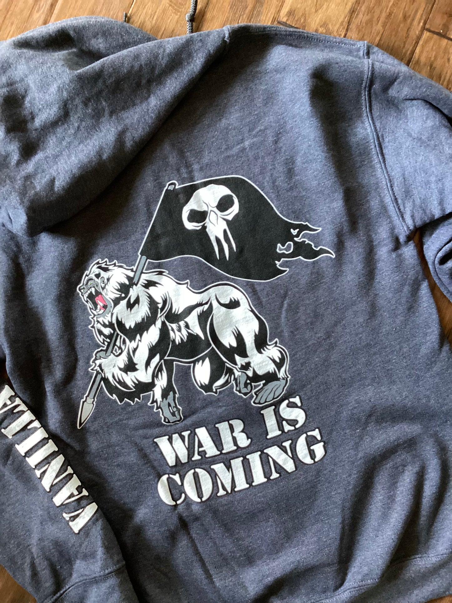 War Is Coming Zip Up